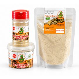 Poivre blanc moulu