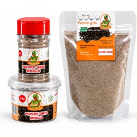 Poivre gris moulu