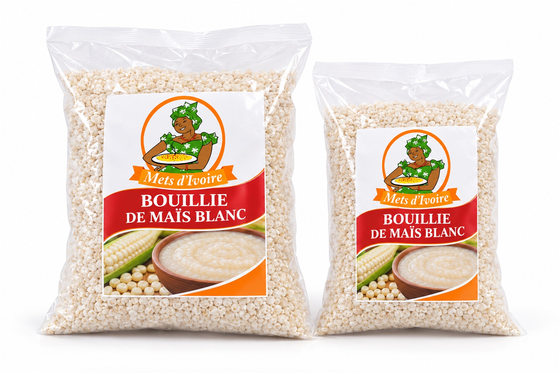 Bouillie de maïs blanc