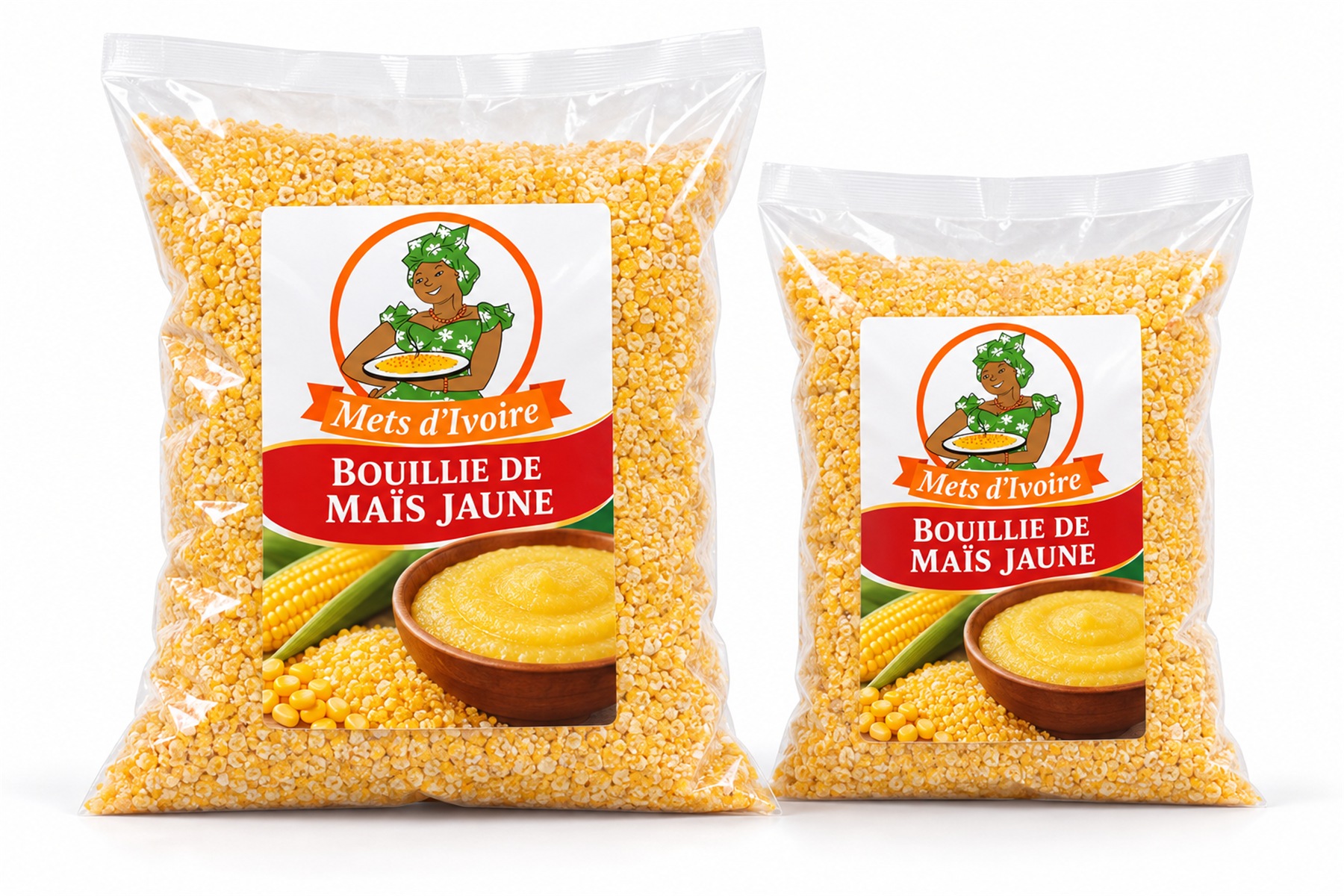 Bouillie de maïs jaune